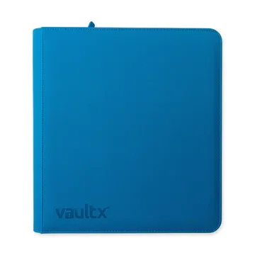 Vault X EXO-TEC Zip Binder - Neon Blue - 12-Pocket