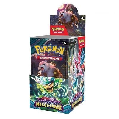 Pokémon Twilight Masquerade Half Booster Box (18 Packs)