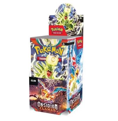Pokémon Obsidian Flames Half Booster Box (18 Packs)
