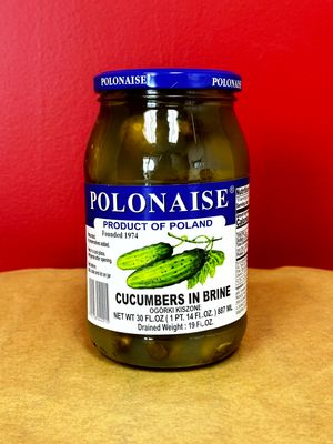 Pickled Cucumbers In Brine
