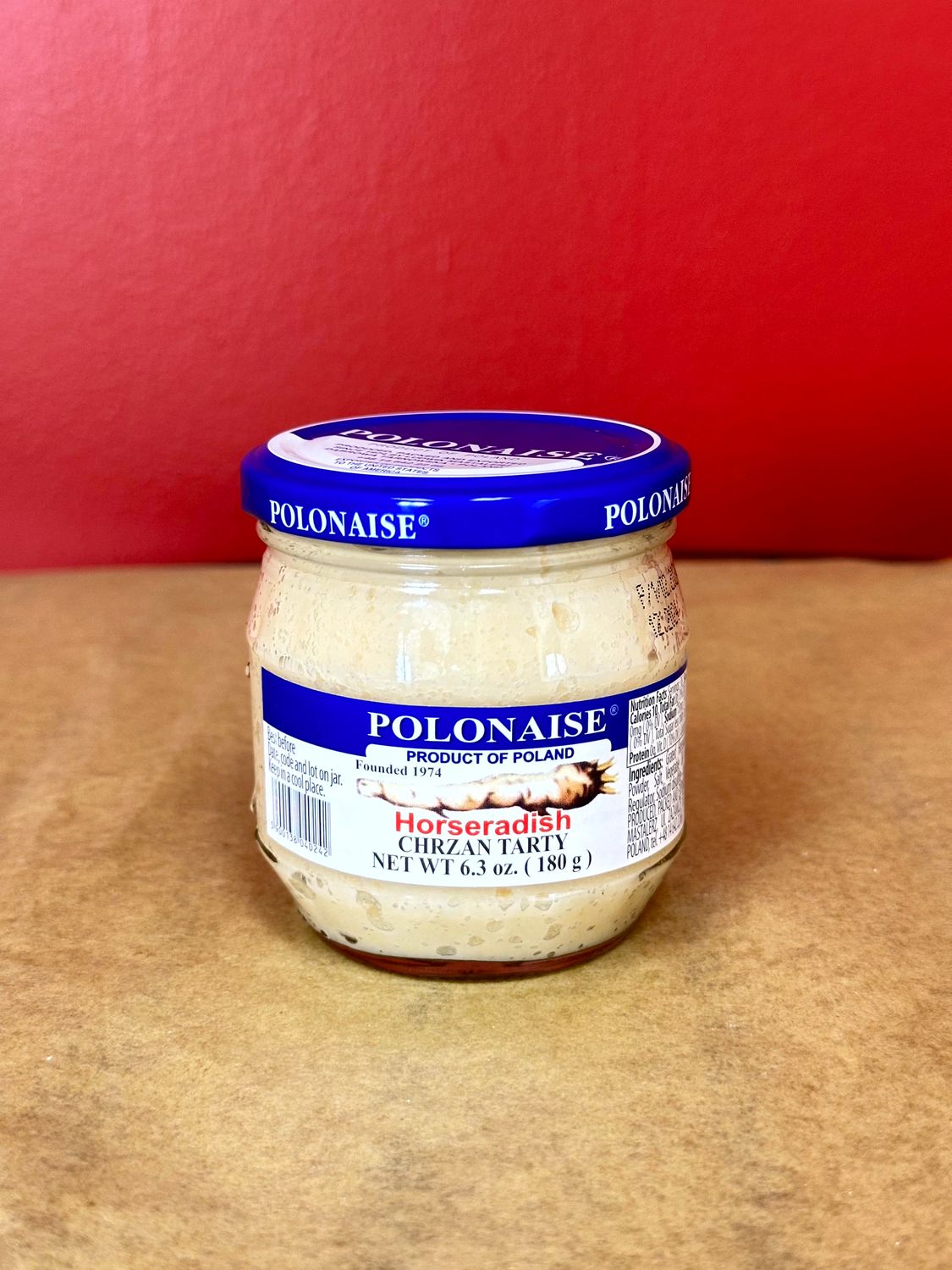 Polonasie Chrzan Tarty  - Grated Horseradish  180g