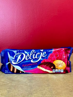 Biscuits w/ Chocolate and Raspberry Jelly