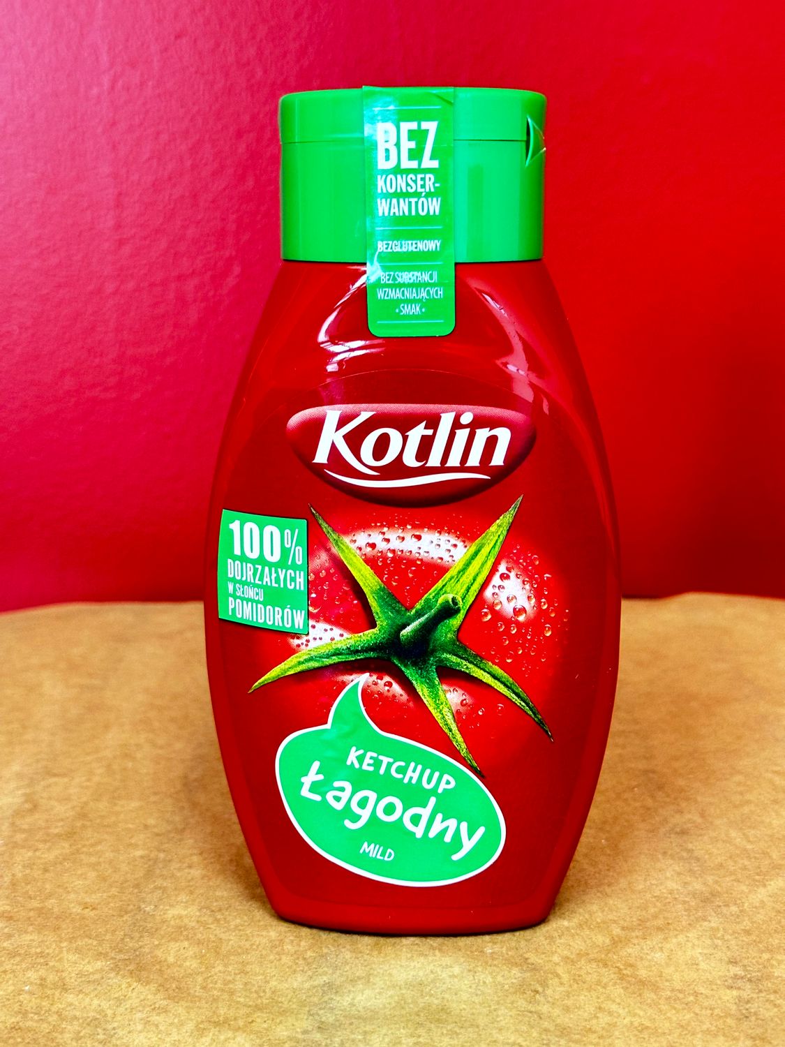 Kotlinski Ketchup Lagodny (460g) Tomato Ketchup
