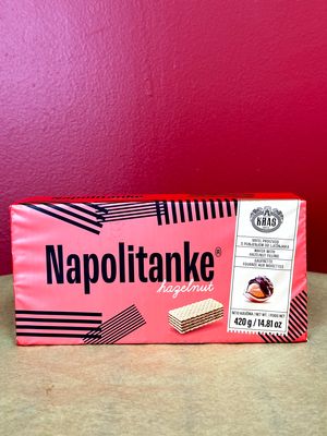 Hazelnut Napolitanke (250g) Hazelnut Wafers