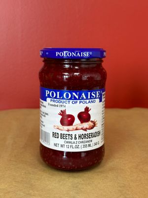 Polonaise Cwikla Z Chrzanem  - Red Beets &amp; Horseradish 340g