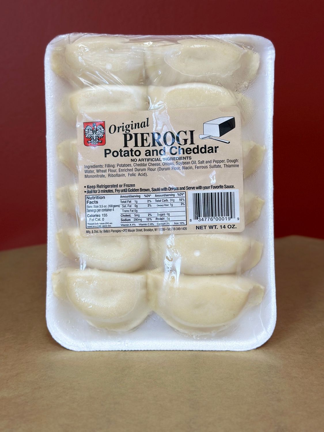 Potato &amp; Cheddar Pierogi