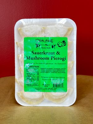Pierogi  - Sauerkraut &amp; Mushroom