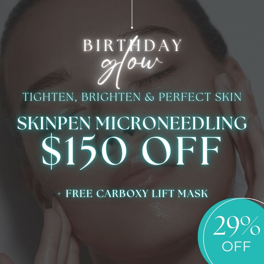 Birthday Glow | $150 OFF SkinPen Microneedling + FREE Carboxy Lift Mask