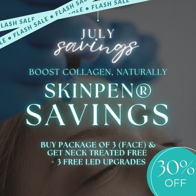 SkinPen® Microneedling | Buy 3 Face Treatments, Get Neck FREE + 3 FREE LED Upgrades