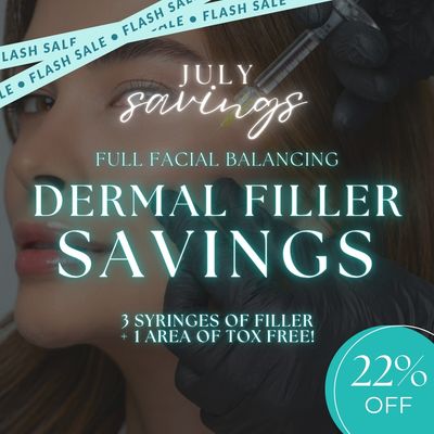 Dermal Filler | 3 Syringes for Full Facial Balancing + 1 Area of Botox or Xeomin FREE!