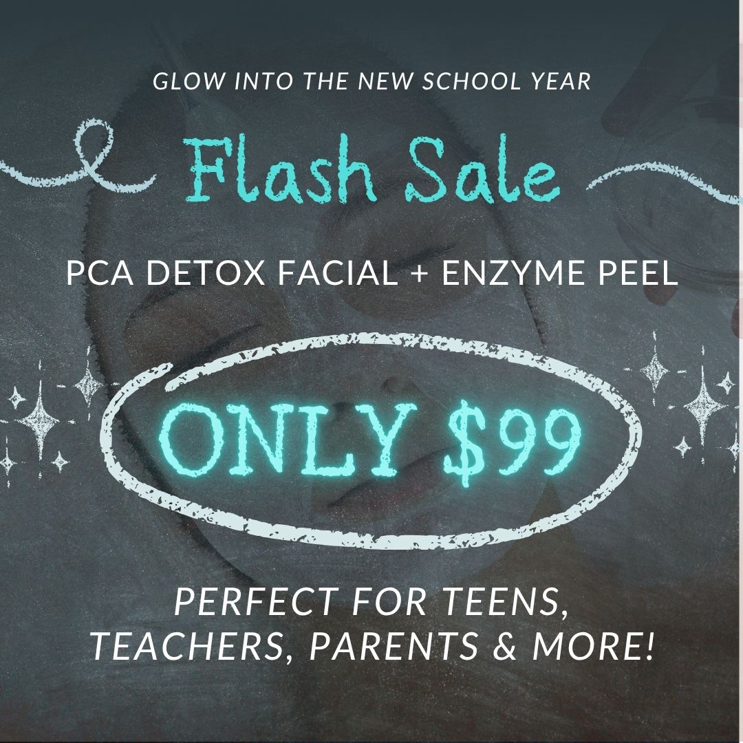 Back to School FLASH SALE | PCA Detox Facial &amp; Enzyme Peel