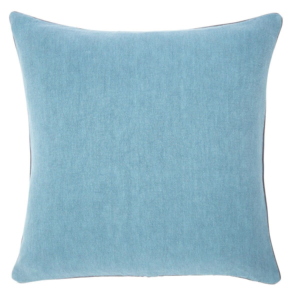 Pigment Decorative Pillow 18x18 by Iosis - Yves Delorme, Color: Denim
