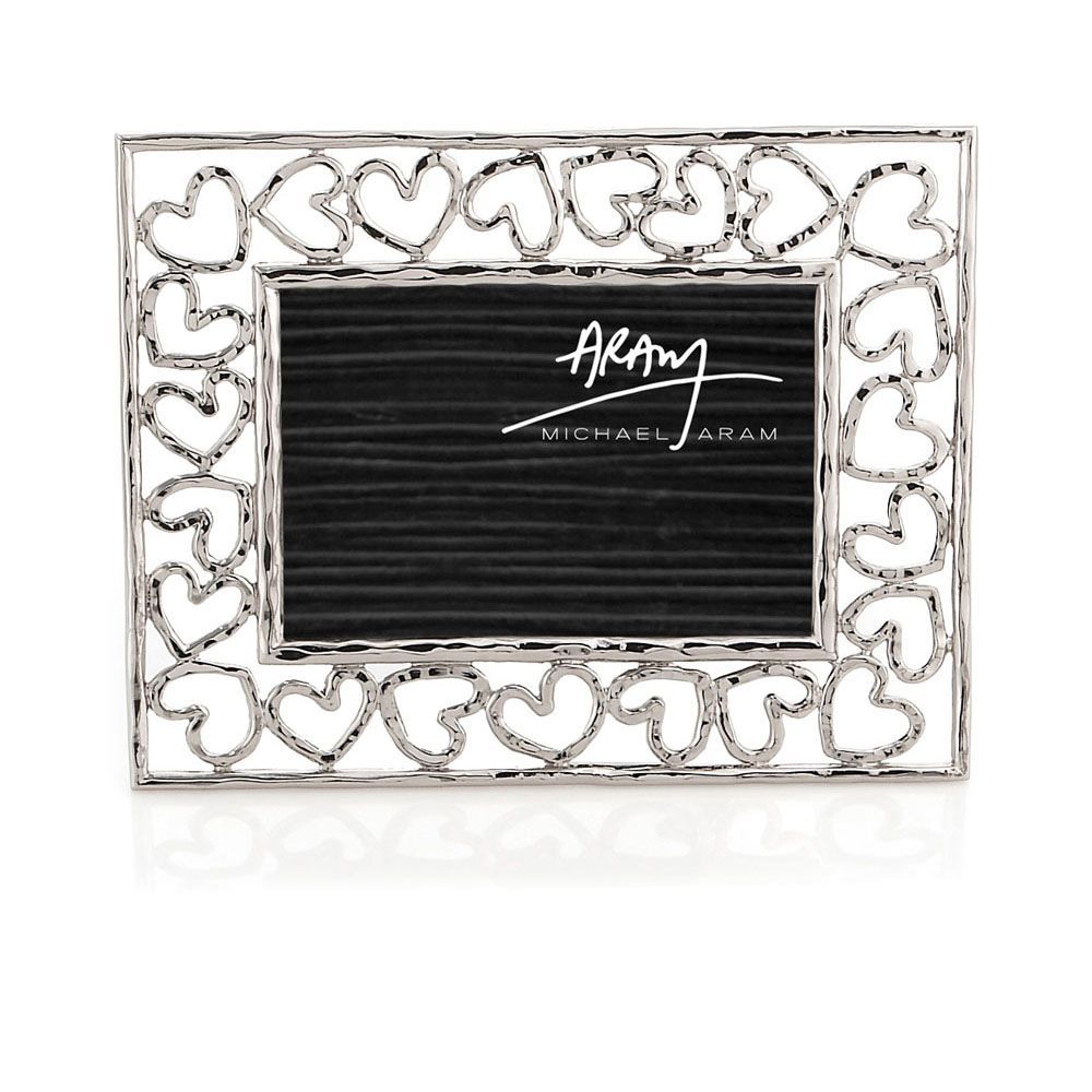 Heart Frame 4x6 Silver