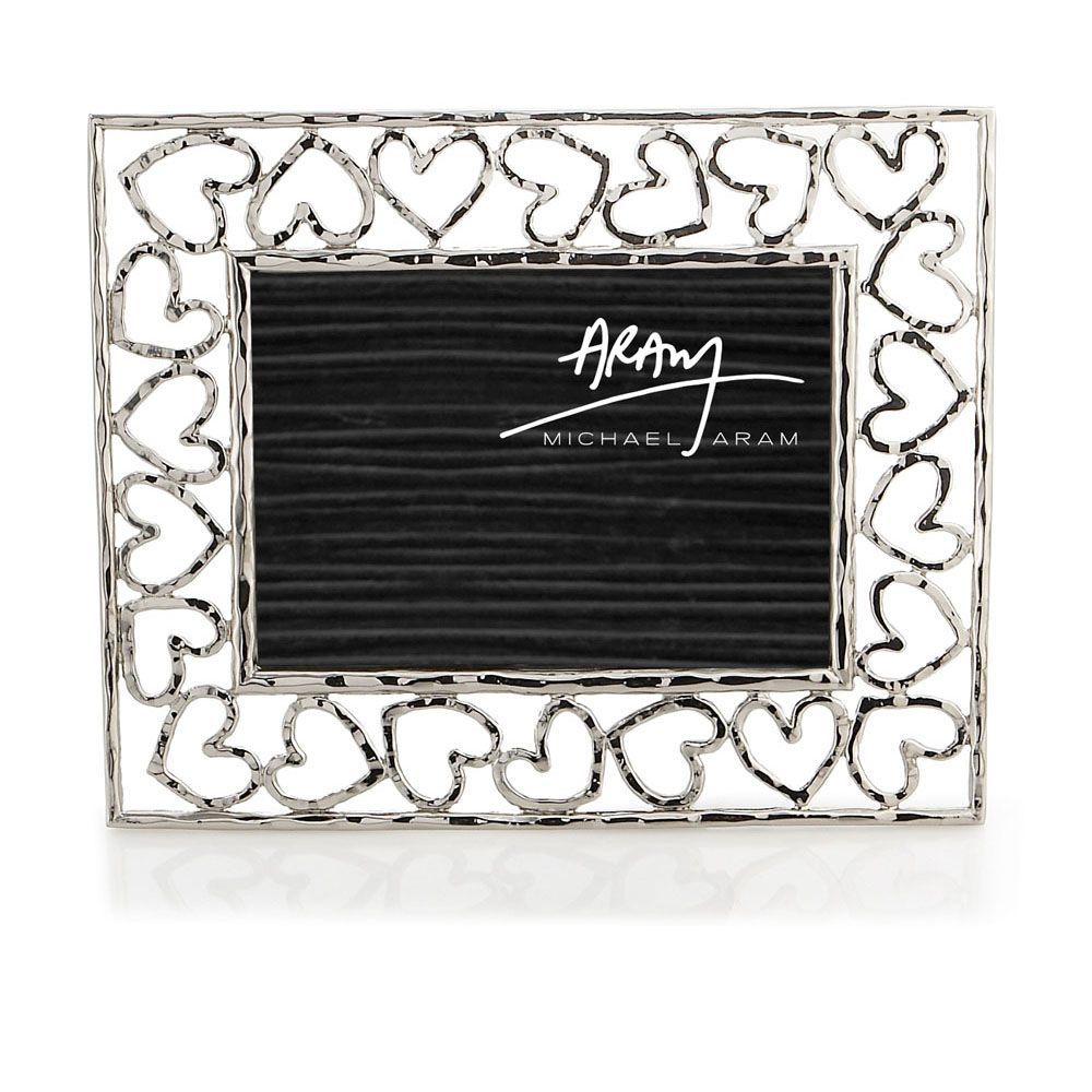 Heart Frame 5x7 Silver