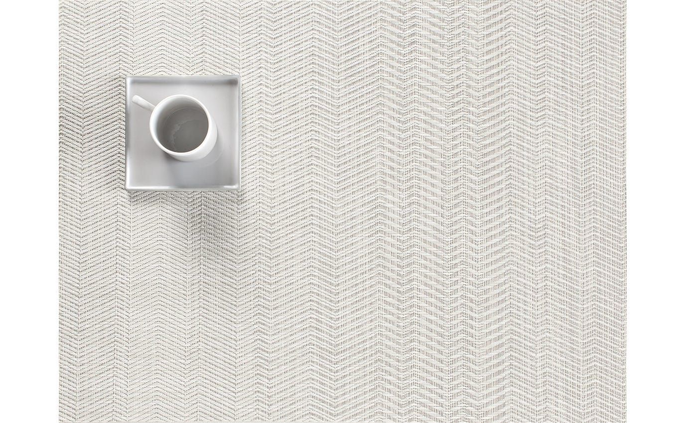 Chilewich Rectangular Placemats 14 x 19, Color: Grey, Type: Wave