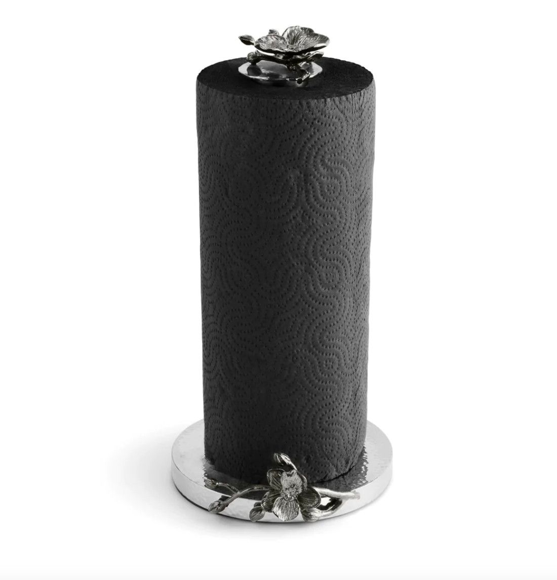 Black Orchid Paper Towel Holder