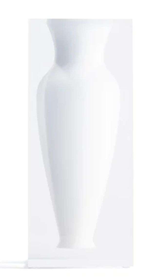 Elizabeth Bud Vase, Color: Hamptons White