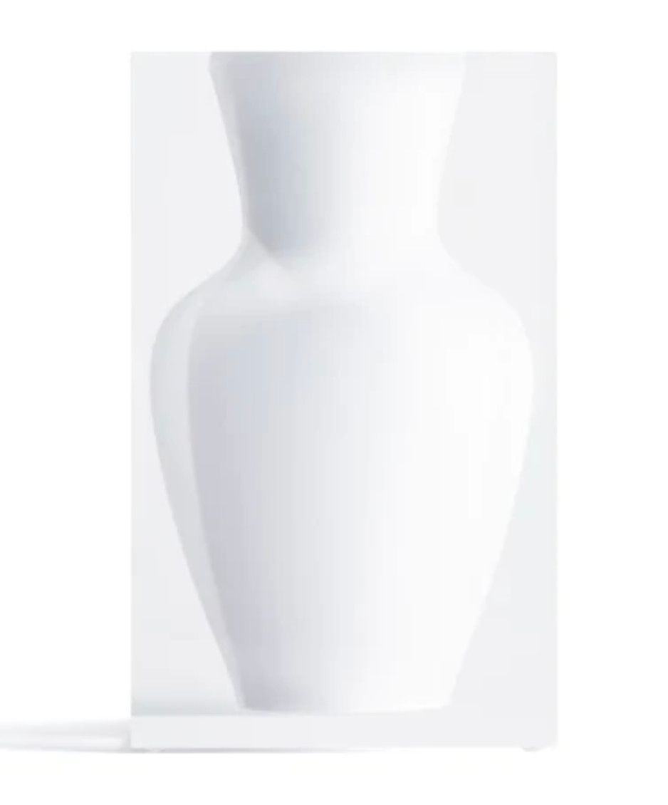 Joseph Bud Vase, Color: Hamptons White