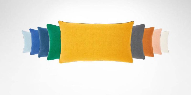 Pigment Decorative Pillow 13x22 by Iosis - Yves Delorme