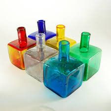 Block Bud Vase by Blenko