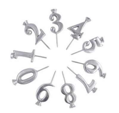 Candle Number Holder Set