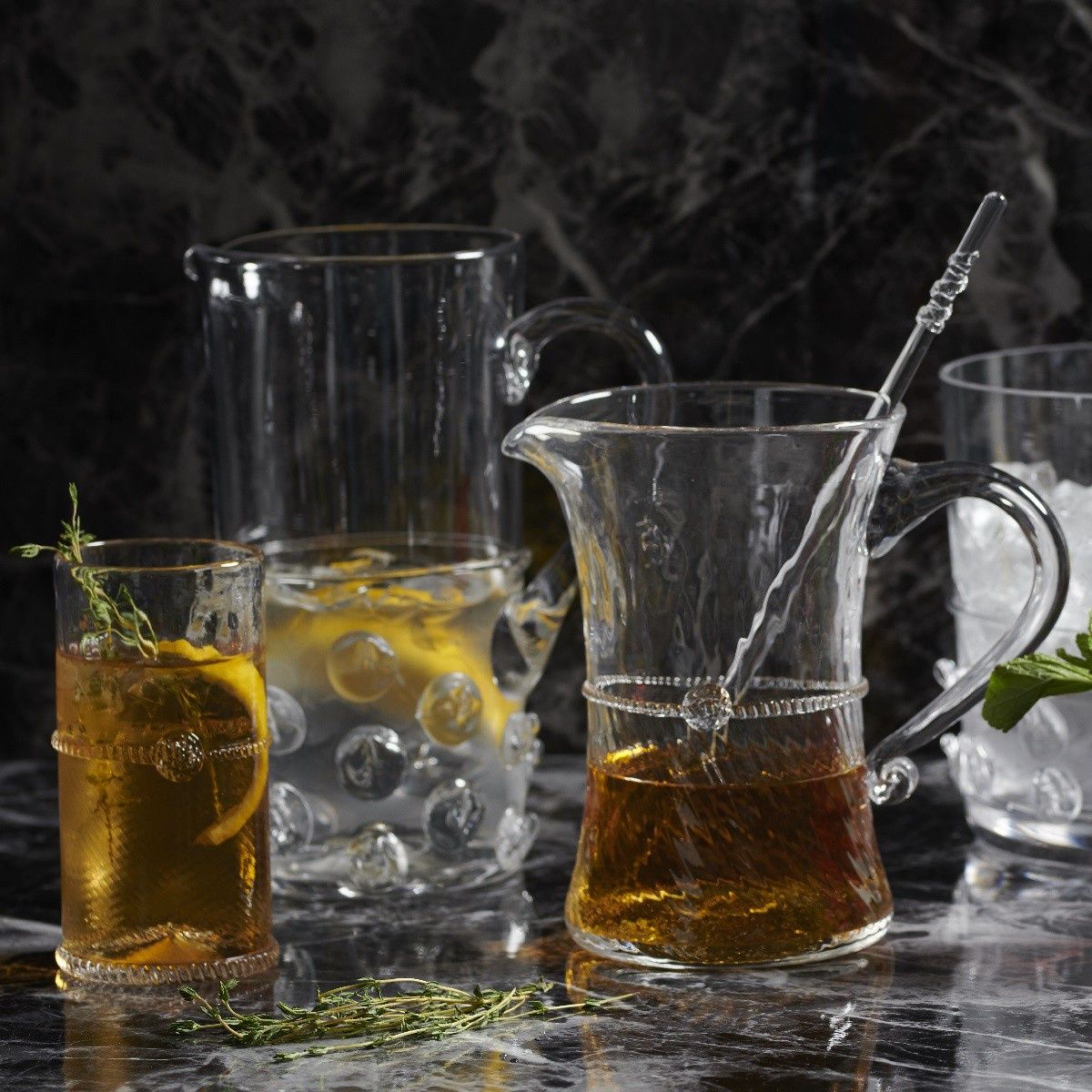 Bar Pitcher w/ Stirrer Graham Clear