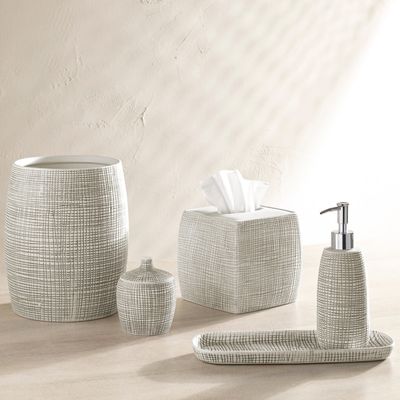Raffia Bath Accessories
