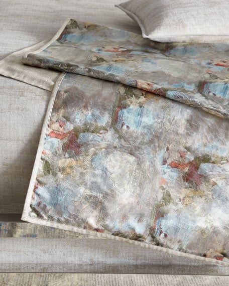 Crazy Monet Boudoir Pillow by Fino Lino