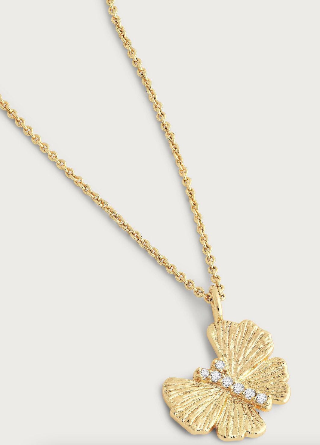Butterfly Gold Necklace