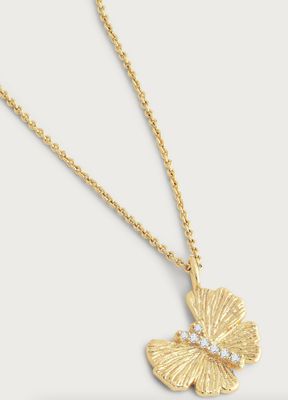 Butterfly Gold Necklace