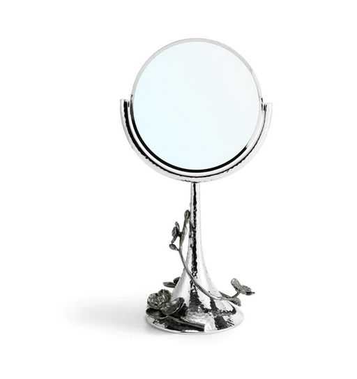 Black Orchid Vanity Mirror