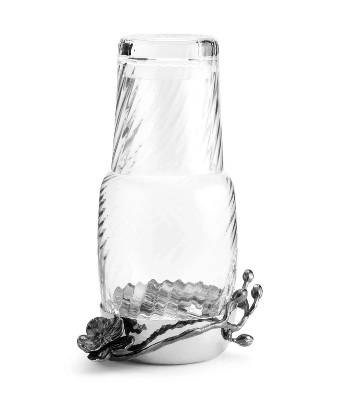 Black Orchid Bedside Carafe