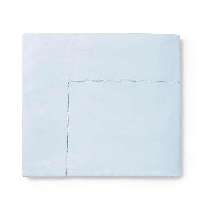 Celeste Flat Sheet, Color: Blue, Size: Twin