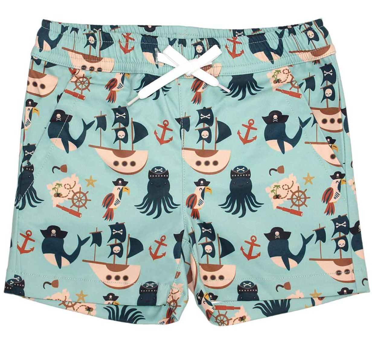 Pirate&#39;s Life Swim Trunks, Size: 3-6M