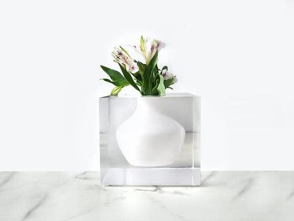 Doyers Bud Vase by JR William, Color: Hamptons White