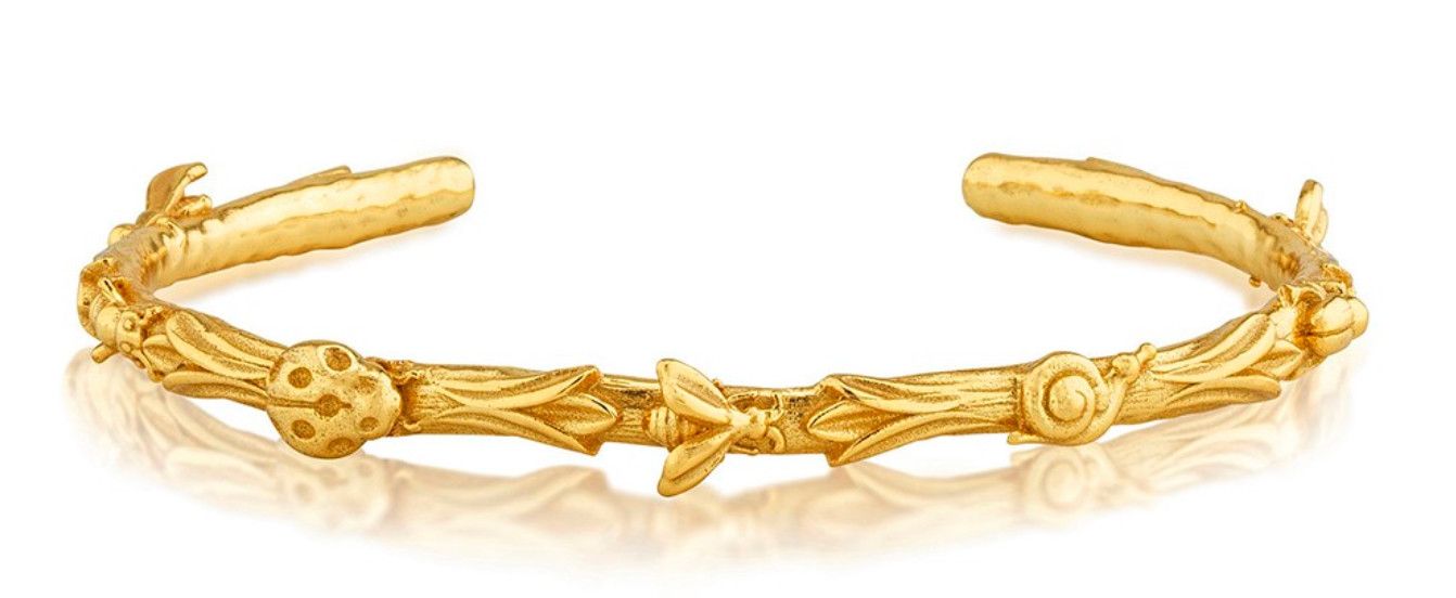 Meadow Companions Petite Cuff Gold