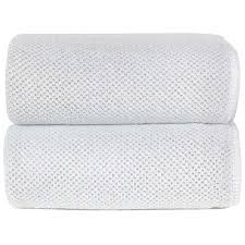 Linen Waffle Towel Collection, Color: White, Size: Washcloth