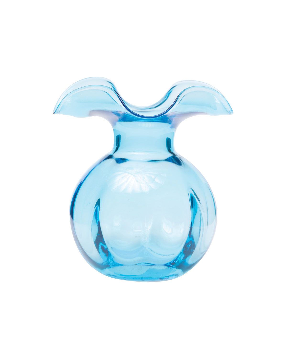Hibiscus Bud Vases, Color: Aqua