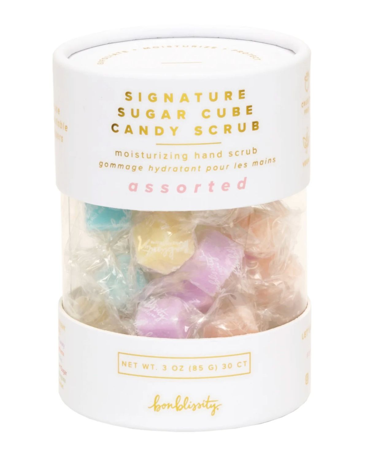 Sugar Cube Candy Scrub Assortment - 30 pc