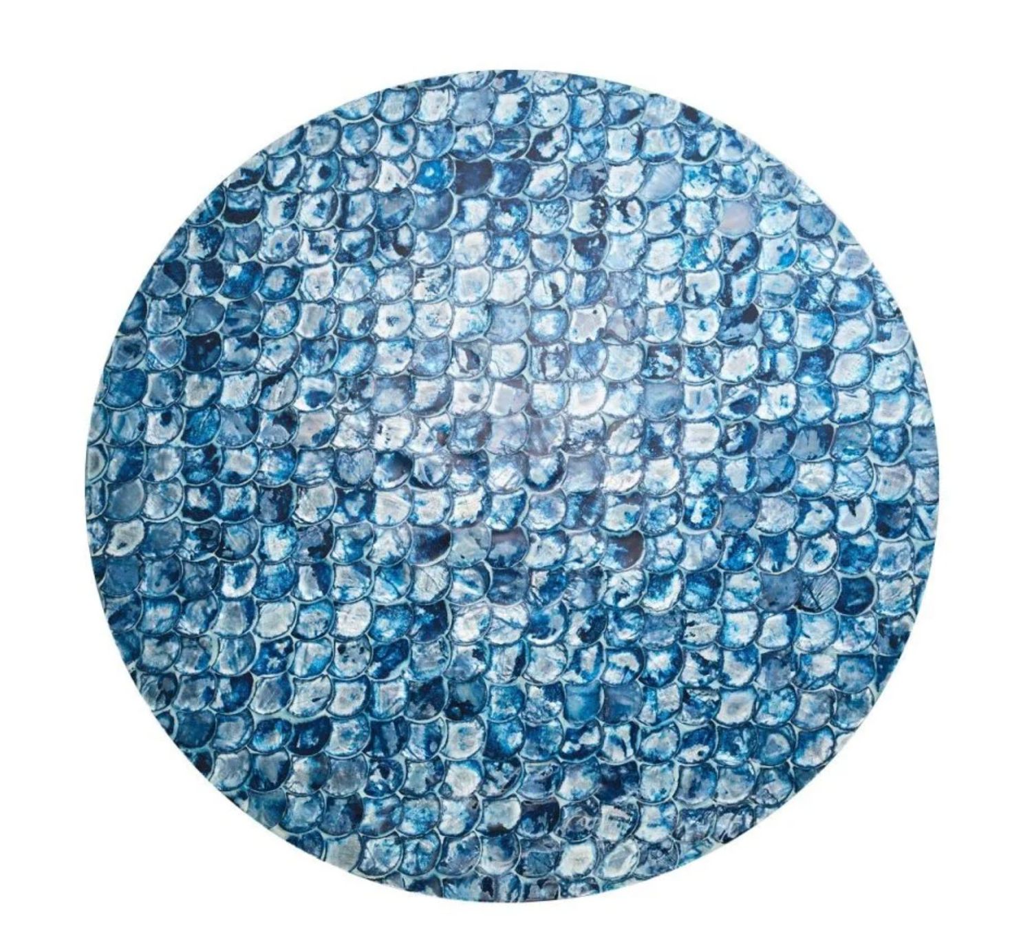 Camellia Placemat in Navy