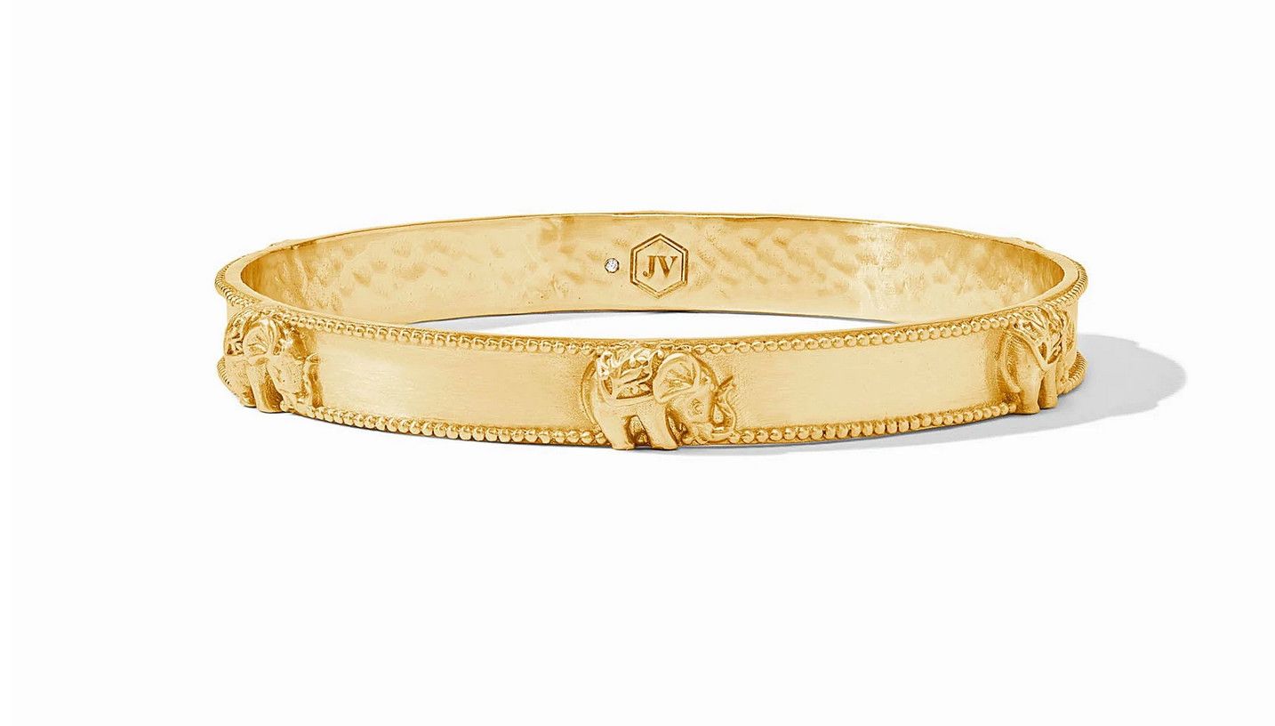 Elephant Gold Bangle M