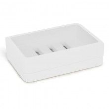 Lacca Bath Accessories , Color: White, Size: Soap Dish
