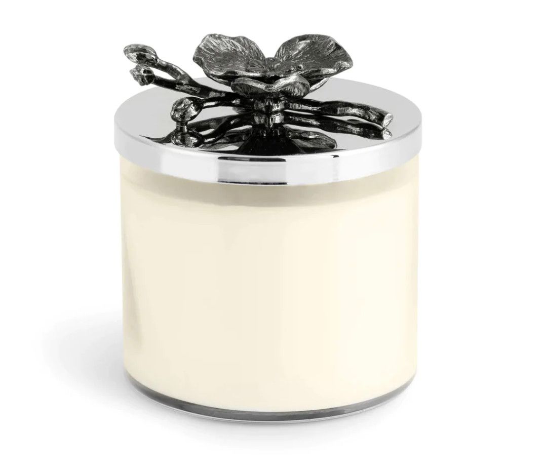  Decorative Lidded Candles, Type: Black Orchid