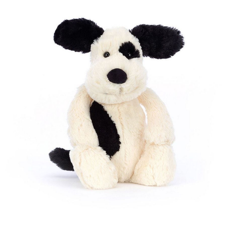 Bashful Black &amp; Cream Puppy - Rufferty Original