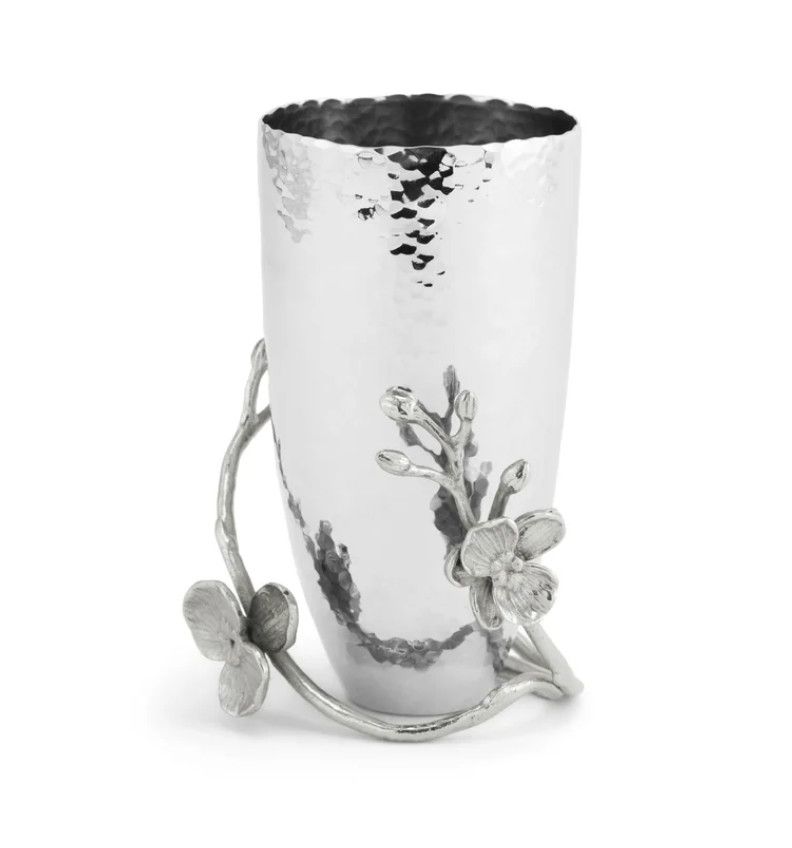 White Orchid Vase Small