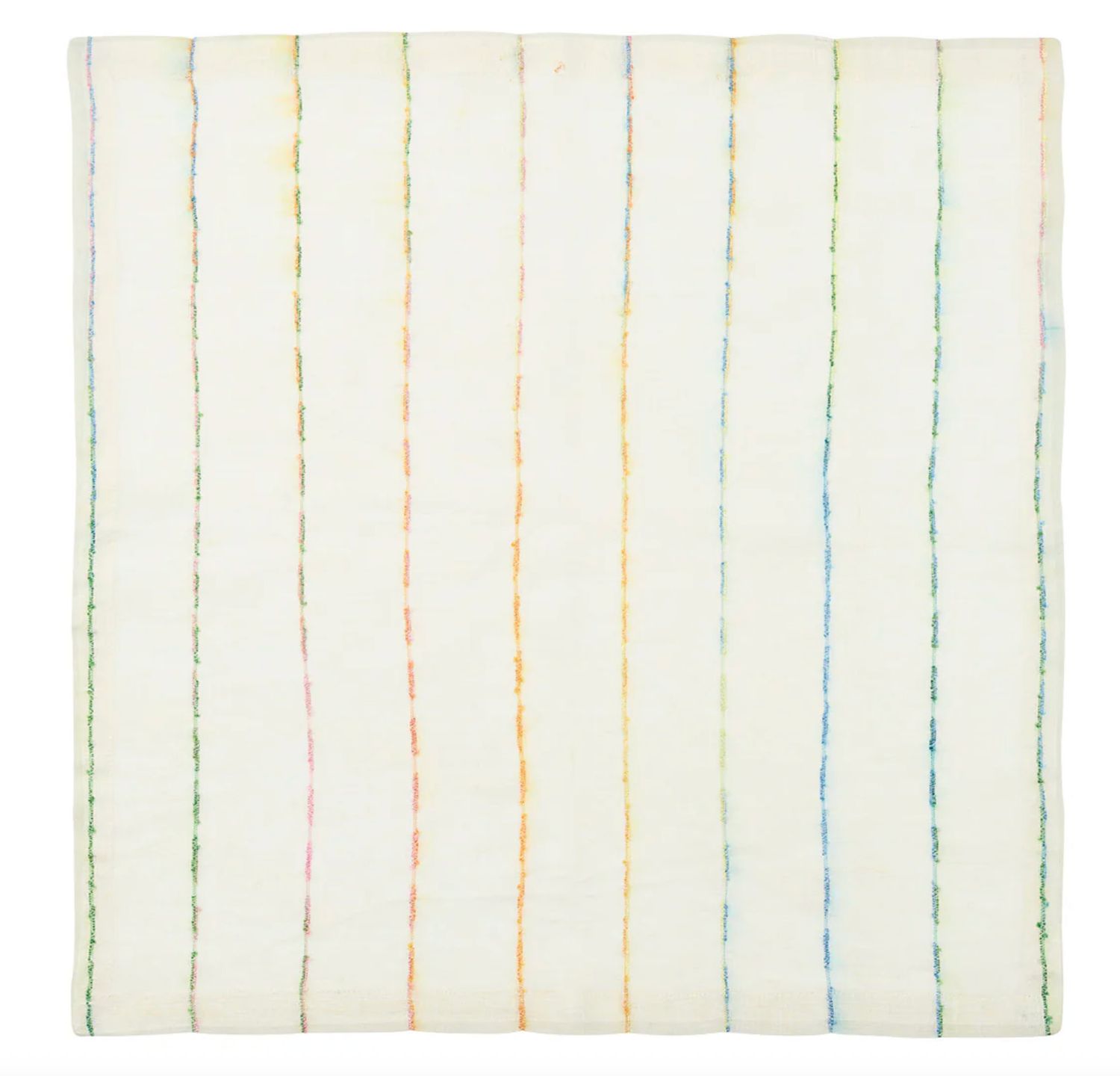 Dash Napkin - White &amp; Multi