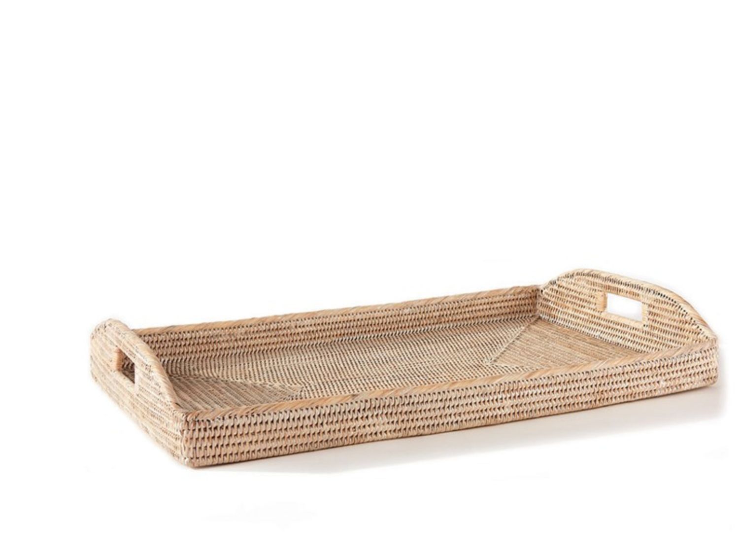 BURMA RATTAN MORNING TRAY 27.5"