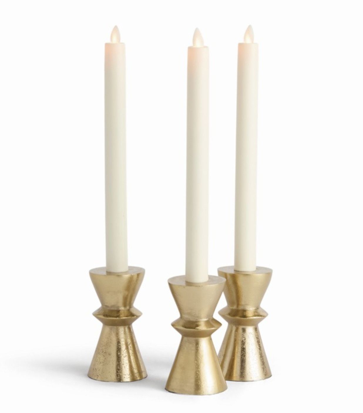 WELLS TAPER HOLDER Gold