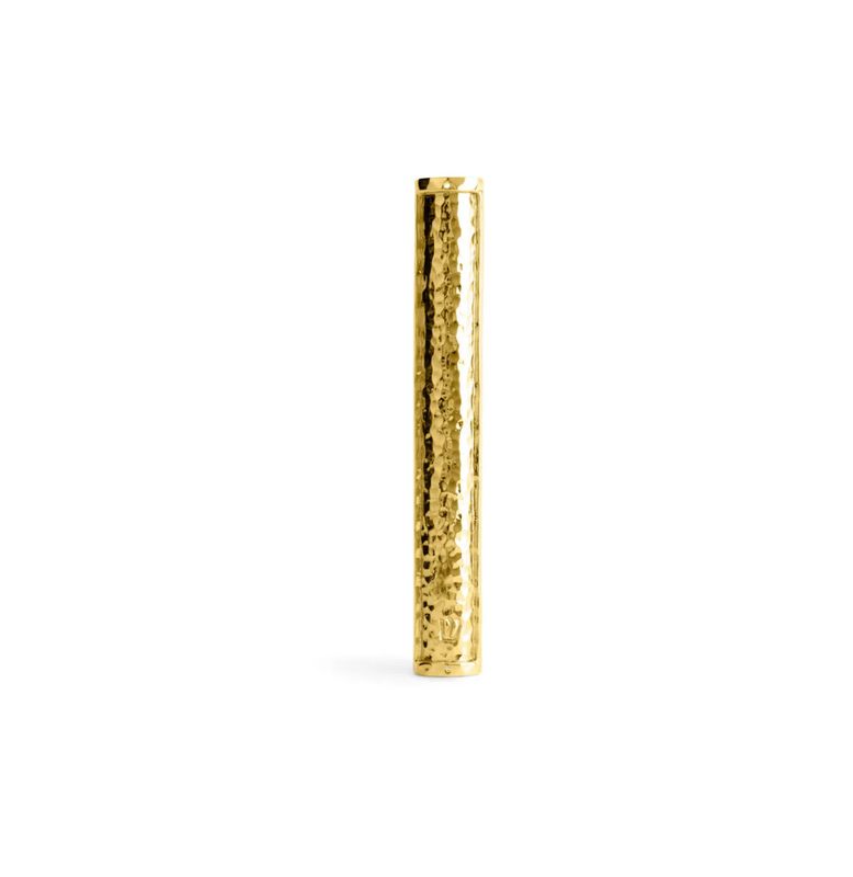Hammertone Mezuzah Gold