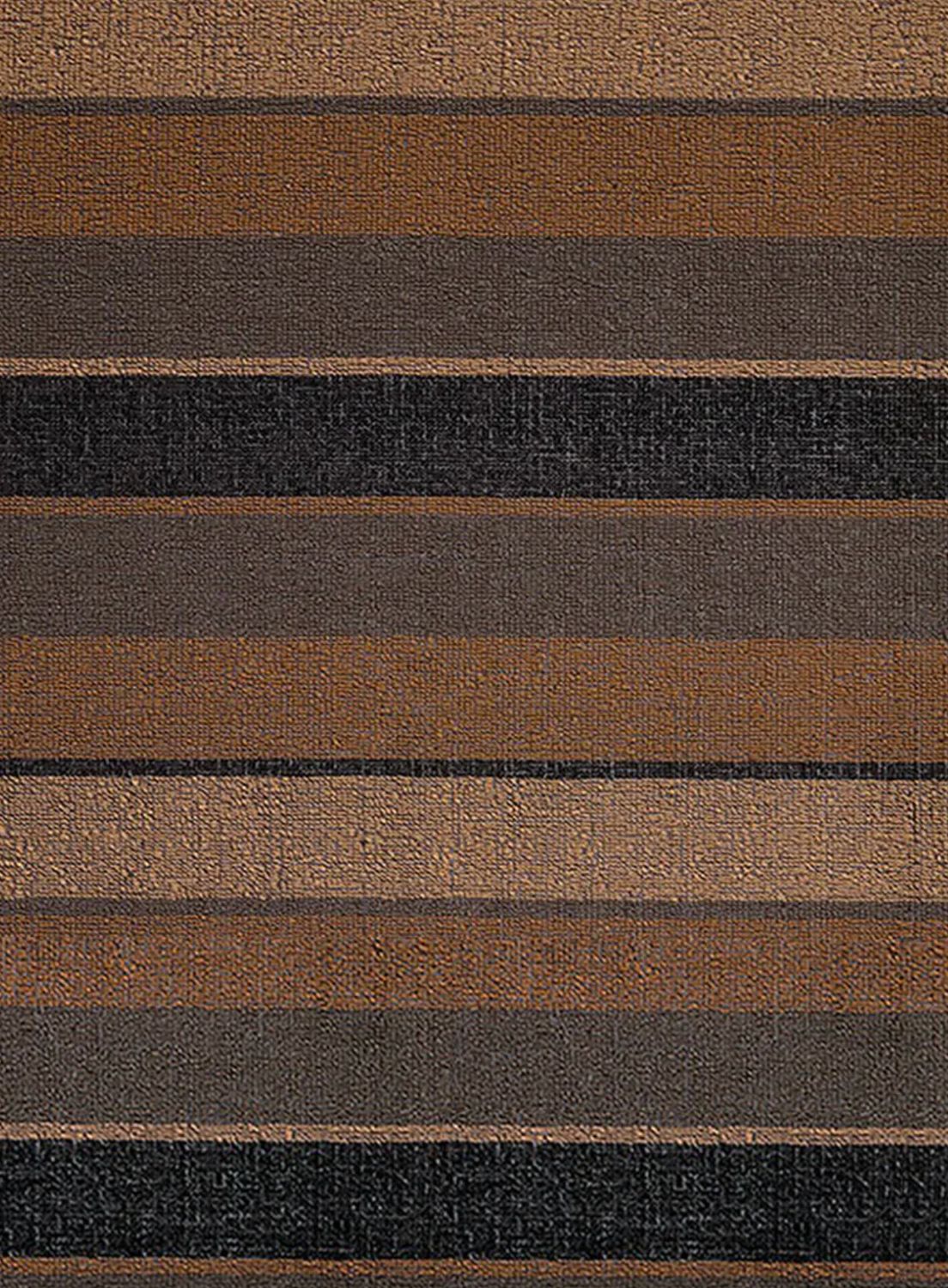 Bolt Stripe Shag Mat - Honey 18 x 28
